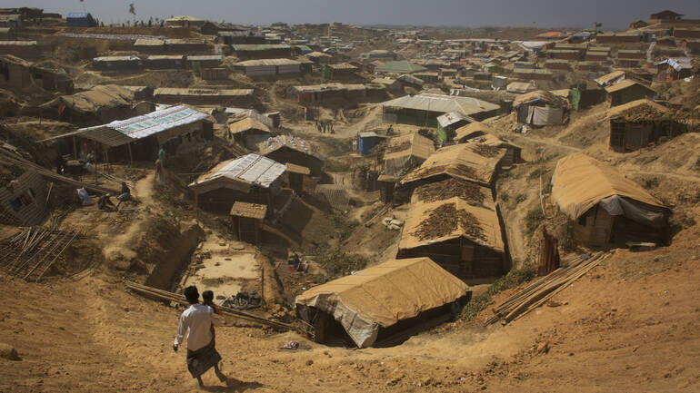 Rohingya Flüchtlingslager in Bangladesch