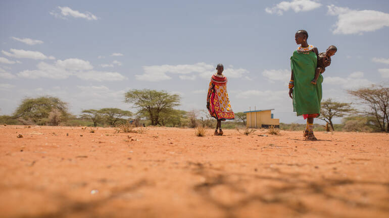 In Kenia und vielen anderen Regionen der Welt befördert der Klimawandel langanhaltende Dürren.