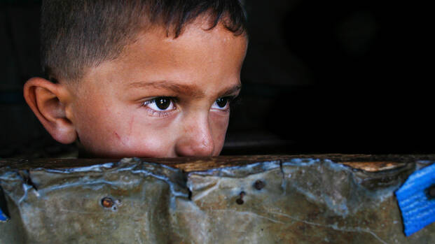 Kind aus dem Libanon