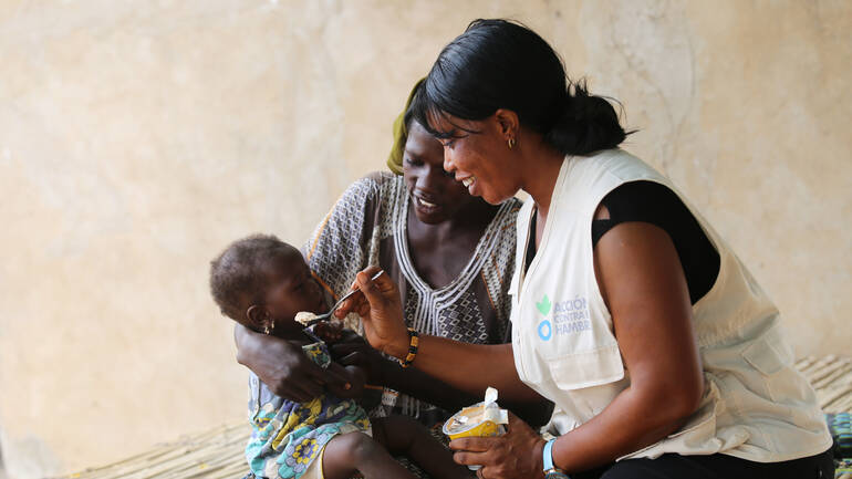 Aktion gegen den Hunger im Senegal Aktion gegen den Hunger im Senegal