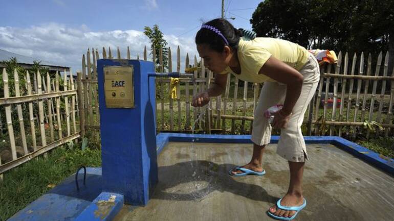 Wasser und Ernährung Philippinen