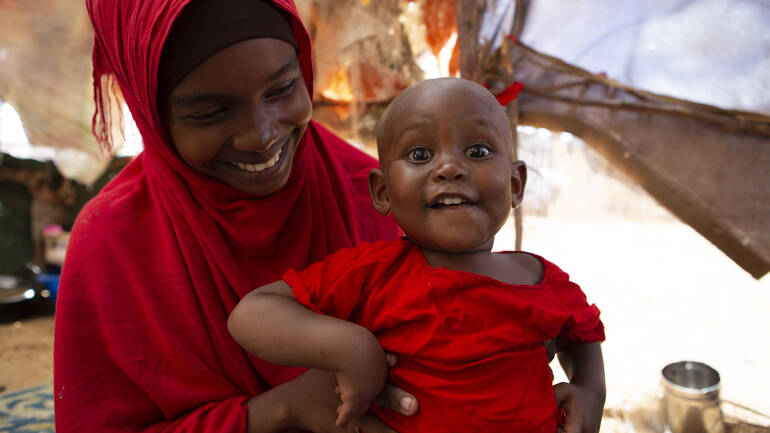 Halima und ihre Mutter Fatuma Halima und ihre Mutter Fatuma