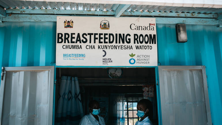 Stillraum von Aktion gegen den Hunger in Kenia Stillraum von Aktion gegen den Hunger in Kenia