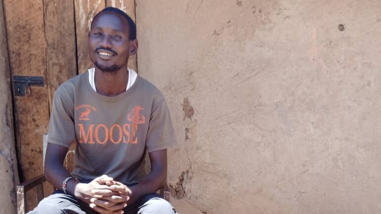 Samuel, Gesundheitshelfer in Isiolo, Kenia Samuel, Gesundheitshelfer in Isiolo, Kenia