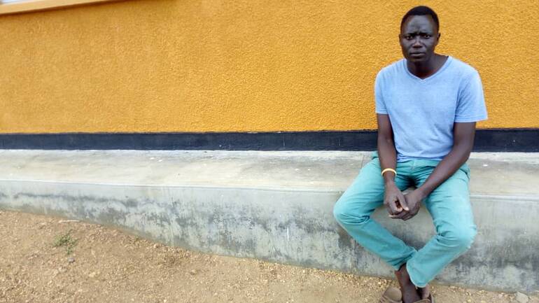 Victor, Gesundheitshelfer in Yumbe, Uganda