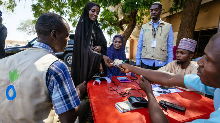 Bargeld-Soforthilfe von Aktion gegen den Hunger in Nigeria