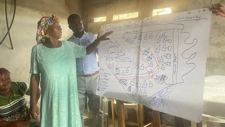 Frühwarnsystem und humanitäre Hilfe bei Sturzfluten in Sierra Leone