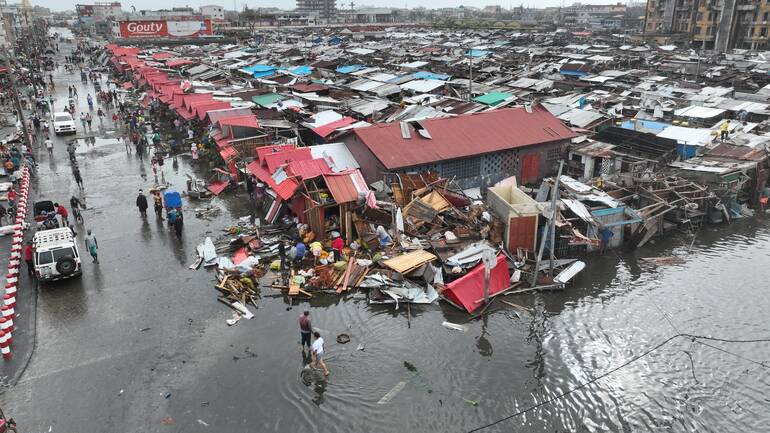 Auswirkungen von Zyklon Gezani in Madagaskar Auswirkungen von Zyklon Gezani in Madagaskar