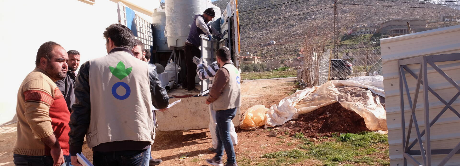 Aktion gegen den Hunger im Libanon