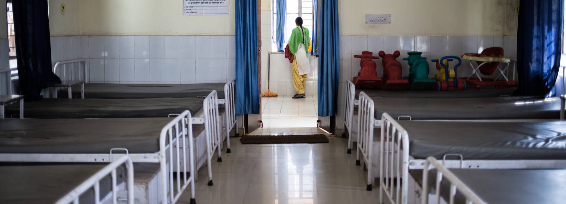 Krankenstation in Indien Krankenstation in Indien