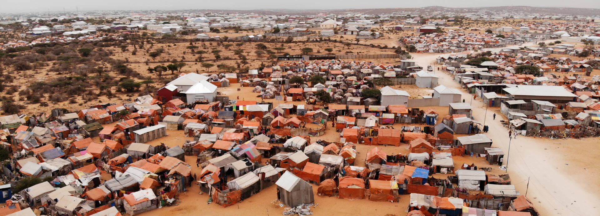 Flüchtlingscamp in Mogadischu