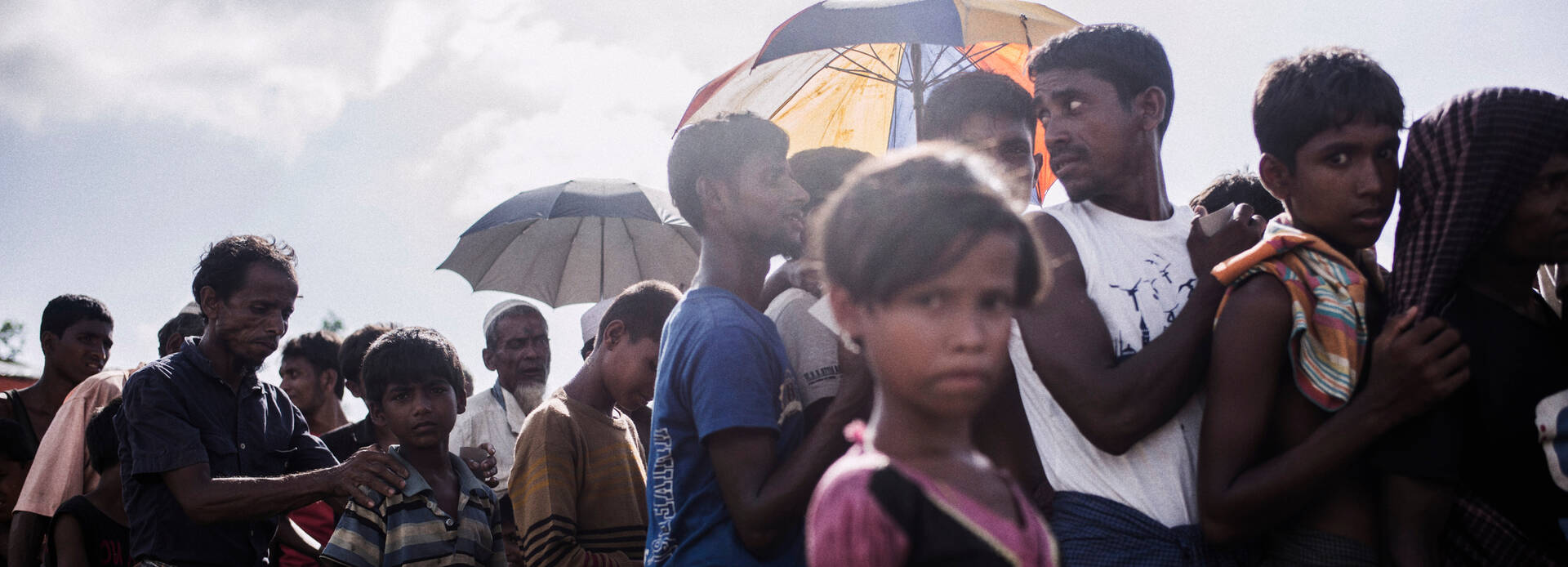 Rohingya auf der Flucht Rohingya auf der Flucht