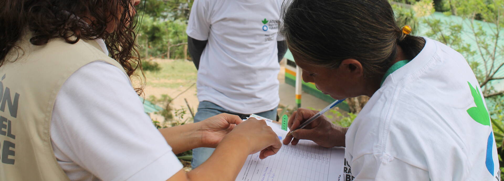 Mitarbeitende von Aktion gegen den Hunger in Guatemala