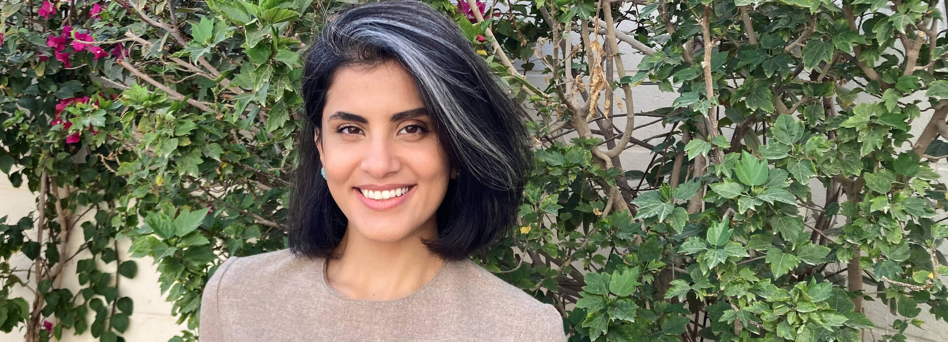 Portrait von Loujain al-Hathloul