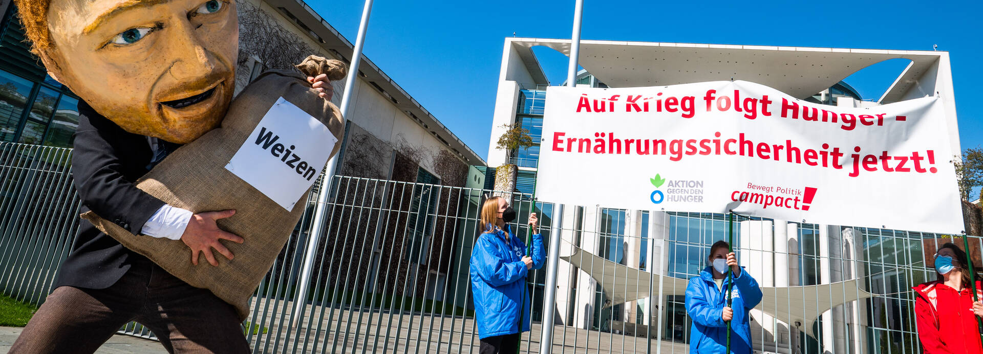 Campact und Aktion gegen den Hunger fordern Ernährungssicherheit Campact und Aktion gegen den Hunger fordern Ernährungssicherheit