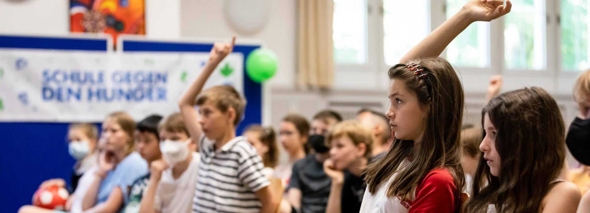 Schüler*innen melden sich