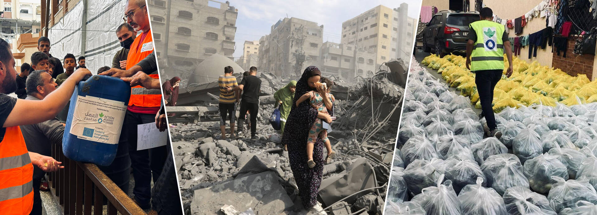 Unsere Nothilfe für die Menschen in Gaza Unsere Nothilfe für die Menschen in Gaza
