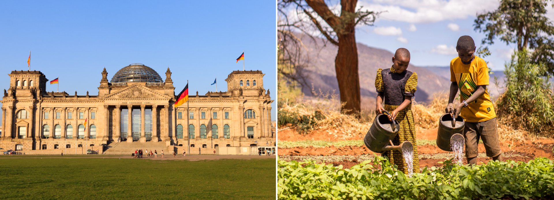 Collage: Bundesregierung und Agrarökologie Collage: Bundesregierung und Agrarökologie