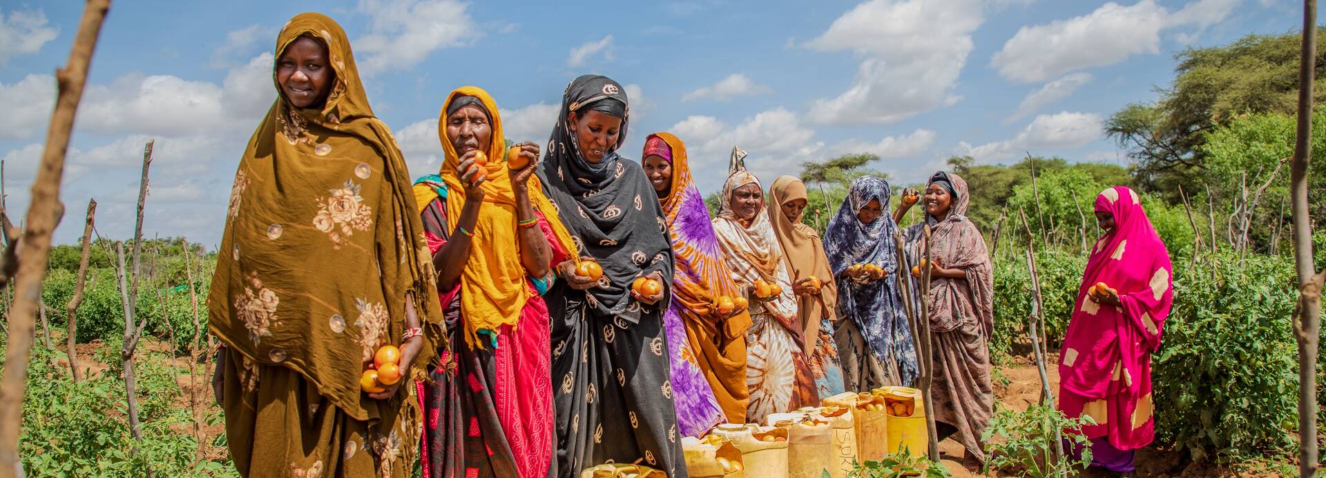 Titel Jahresbericht 2025: Frauen von der Habsa Farm in Kenia Titel Jahresbericht 2025: Frauen von der Habsa Farm in Kenia