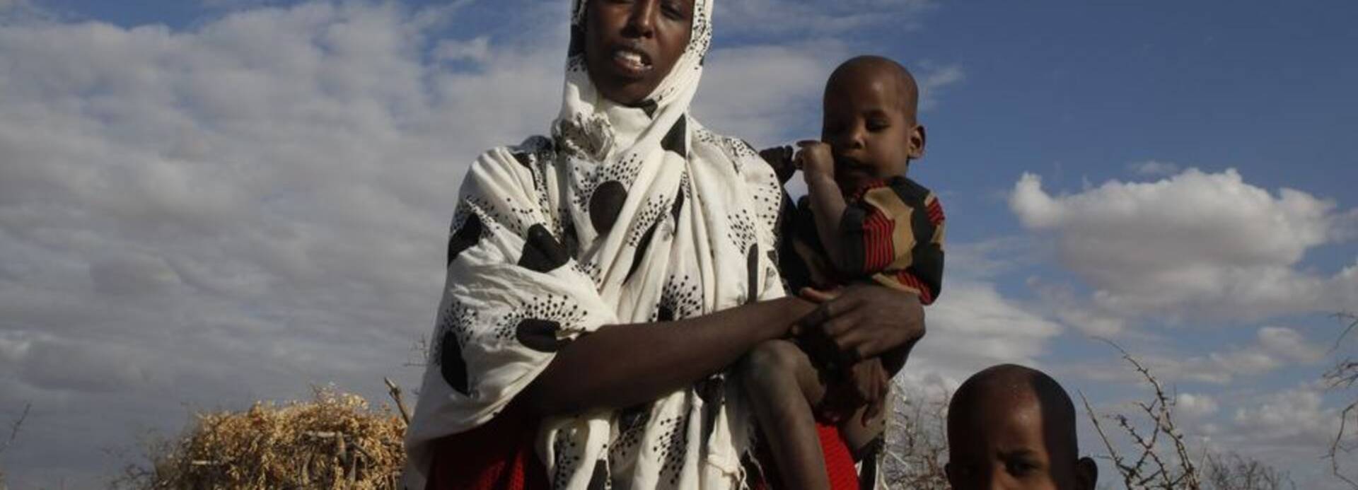 Familie aus Somalia