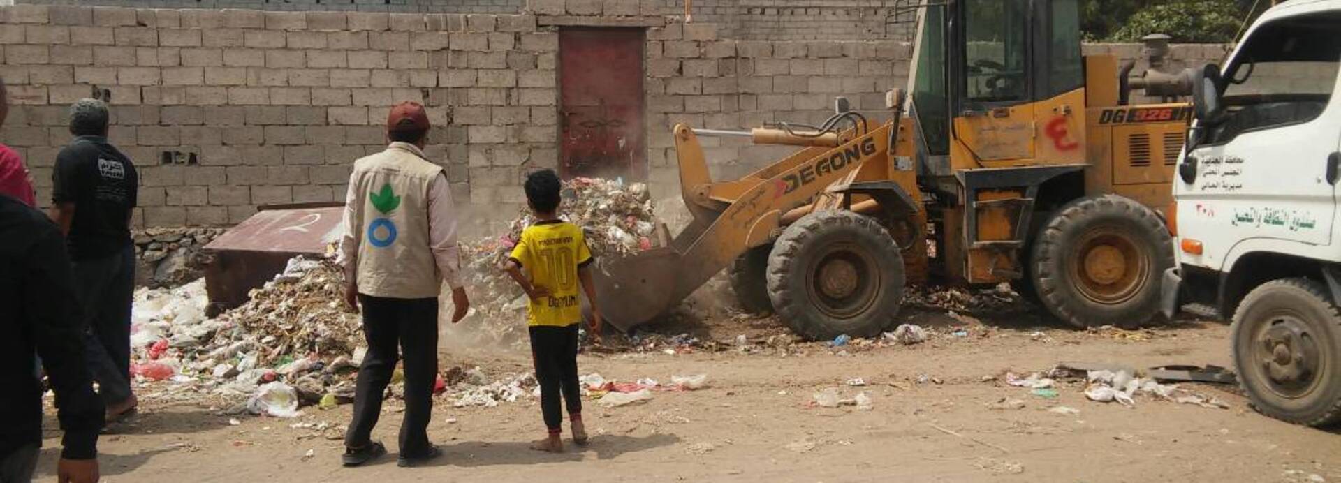 Aufräumaktion in Hodeidah Aufräumaktion in Hodeidah