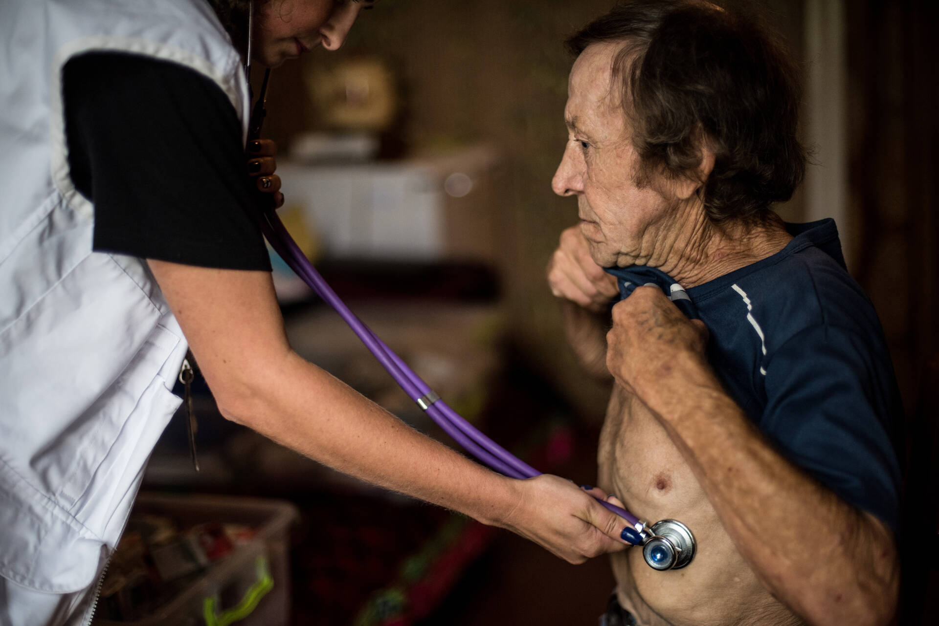 Behandlung eines Patienten in der Ukraine Behandlung eines Patienten in der Ukraine