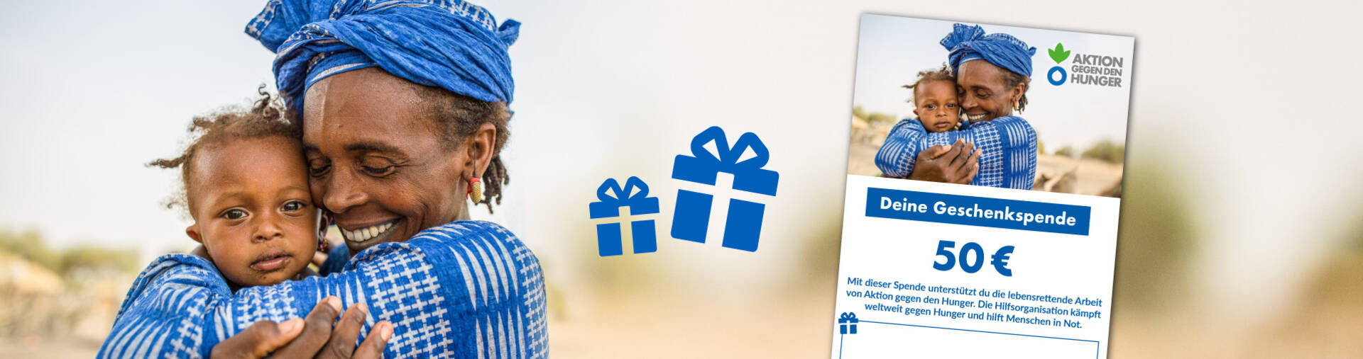Deine Geschenkspende - Ganz einfach! Deine Geschenkspende - Ganz einfach!