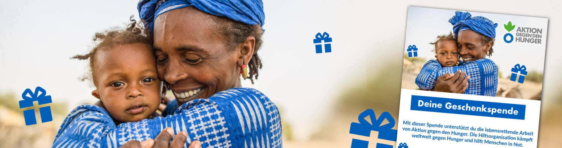 Eine Geschenkspende - jetzt spenden Eine Geschenkspende - jetzt spenden