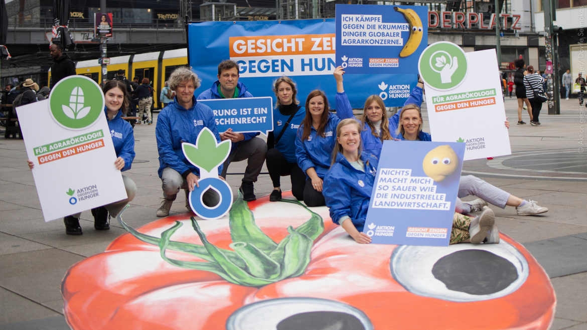 Kampagne Gesicht Zeigen gegen den Hunger Aktion gegen den Hunger Kampagne Gesicht Zeigen gegen den Hunger Aktion gegen den Hunger