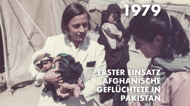 Erster Einsatz–afghanische Geflüchtete in Pakistan Erster Einsatz–afghanische Geflüchtete in Pakistan