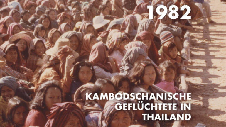 Kambodschanische Geflüchtete in Thailand