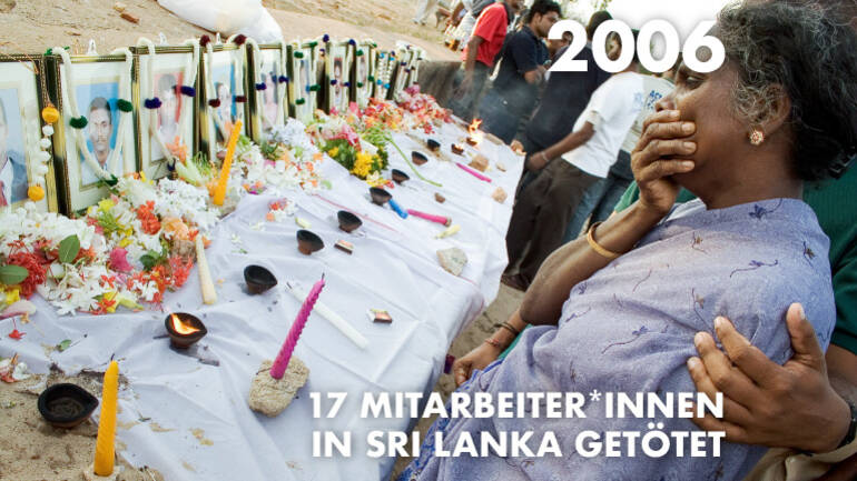 17 Mitarbeiter*innen in Sri Lanka getötet