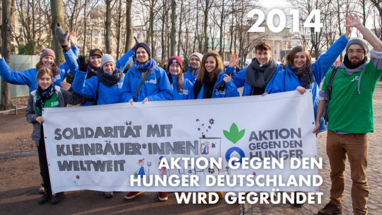 Aktion gegen den Hunger Deutschland wird gegründet