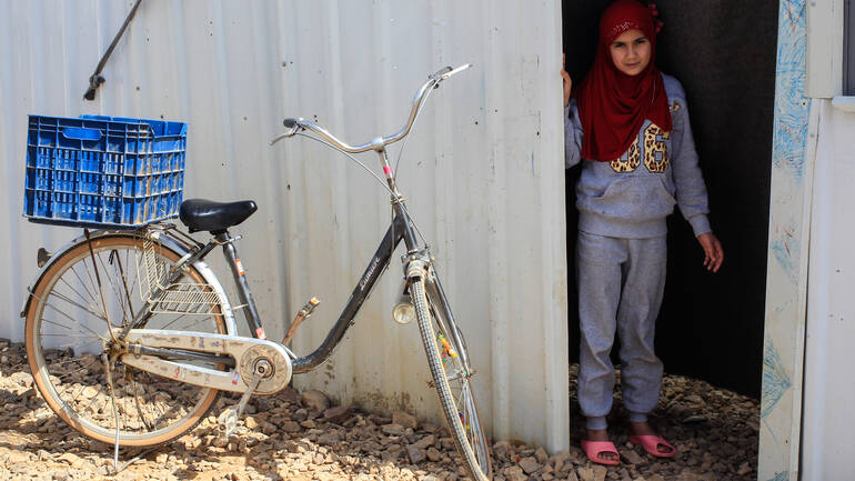 Mädchen aus Syrien