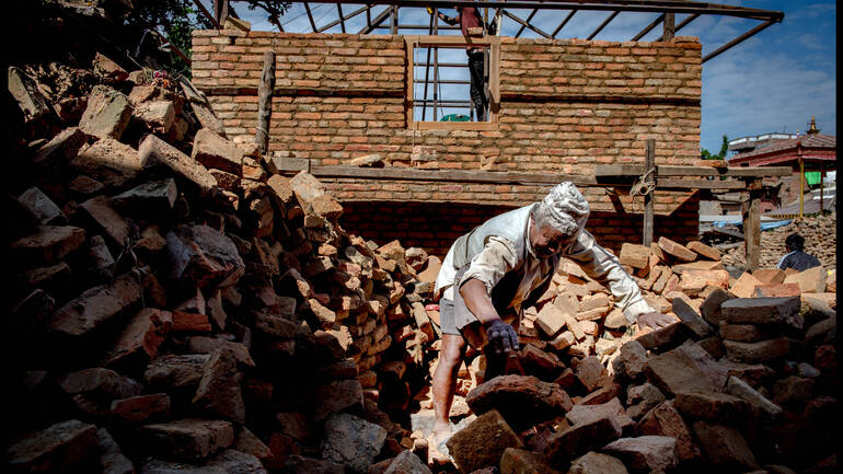 Auswirkungen des Erbebens in Nepal 2015