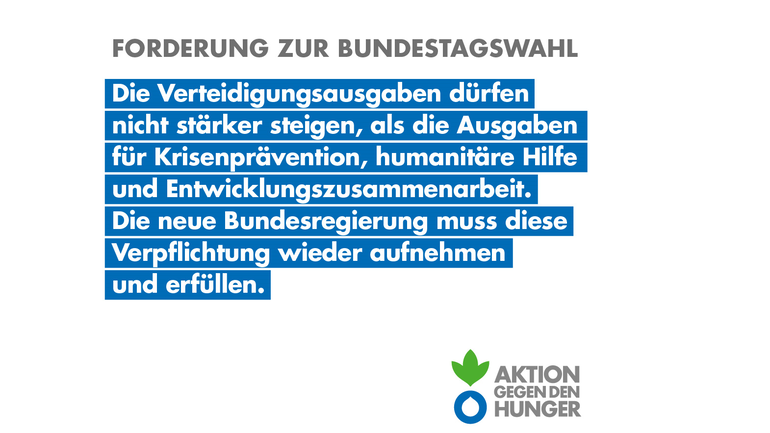 Forderung zur Bundestagswahl 2021