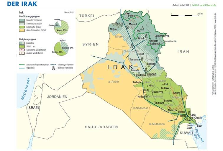 Unterrichtsmaterial BNE zum Irak
