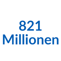 821 Millionen