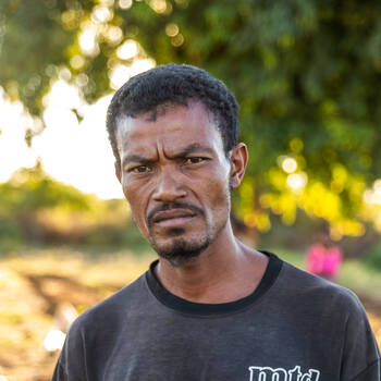 Alfred Efahake, Bauer aus Madagaskar
