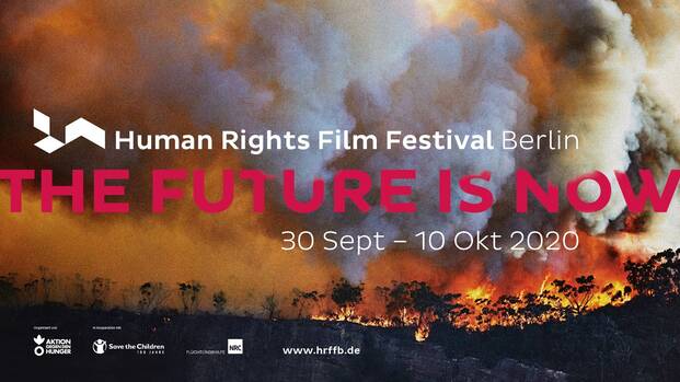 Plakat Human Rights Film Festival Berlin 2020