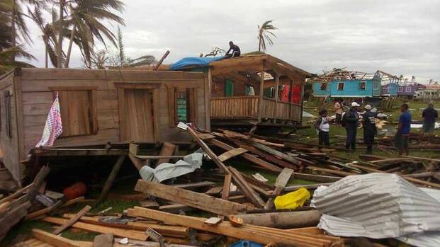 Schäden nach Tropensturm Eta in Zentralamerika