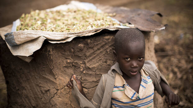 Kind aus Mali