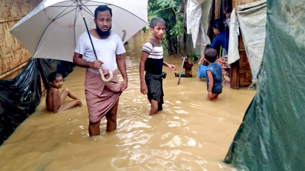 Überschwemmungen in Cox's Bazar