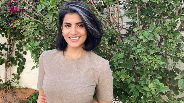 Portrait von Loujain al-Hathloul