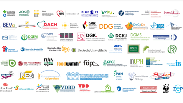 Logos von den unterzeichnenden Organisationen