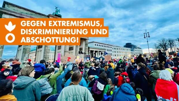 Gemeinsam gegen Extremimus, Diskriminierung und Abschottung!