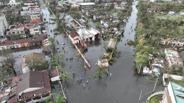Zyklon Gezani in Madagaskar überflutet ganze Stadtteile von Tomasina